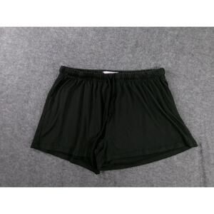 Pillow Talk Sleep Shorts Womens Large Black Casual Lounge Relaxed Minimal